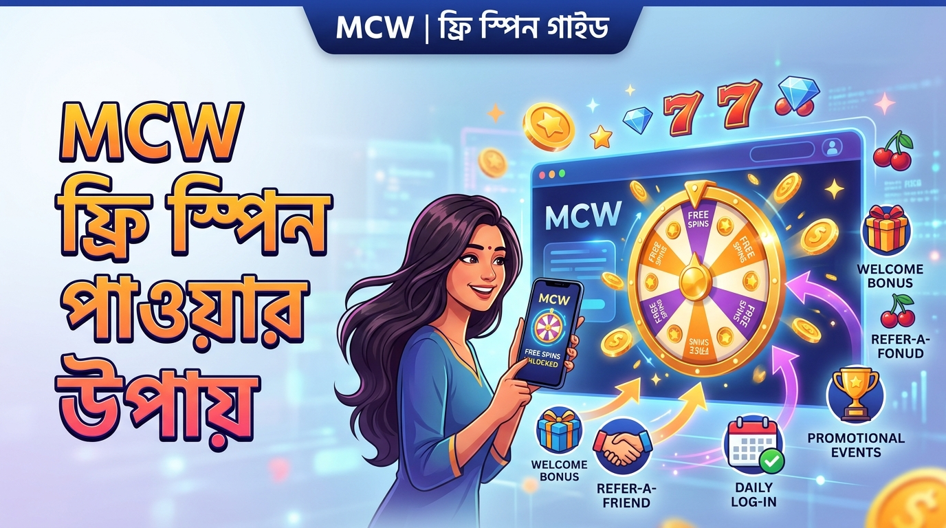 MCW ফ্রি স্পিন পাওয়ার উপায়