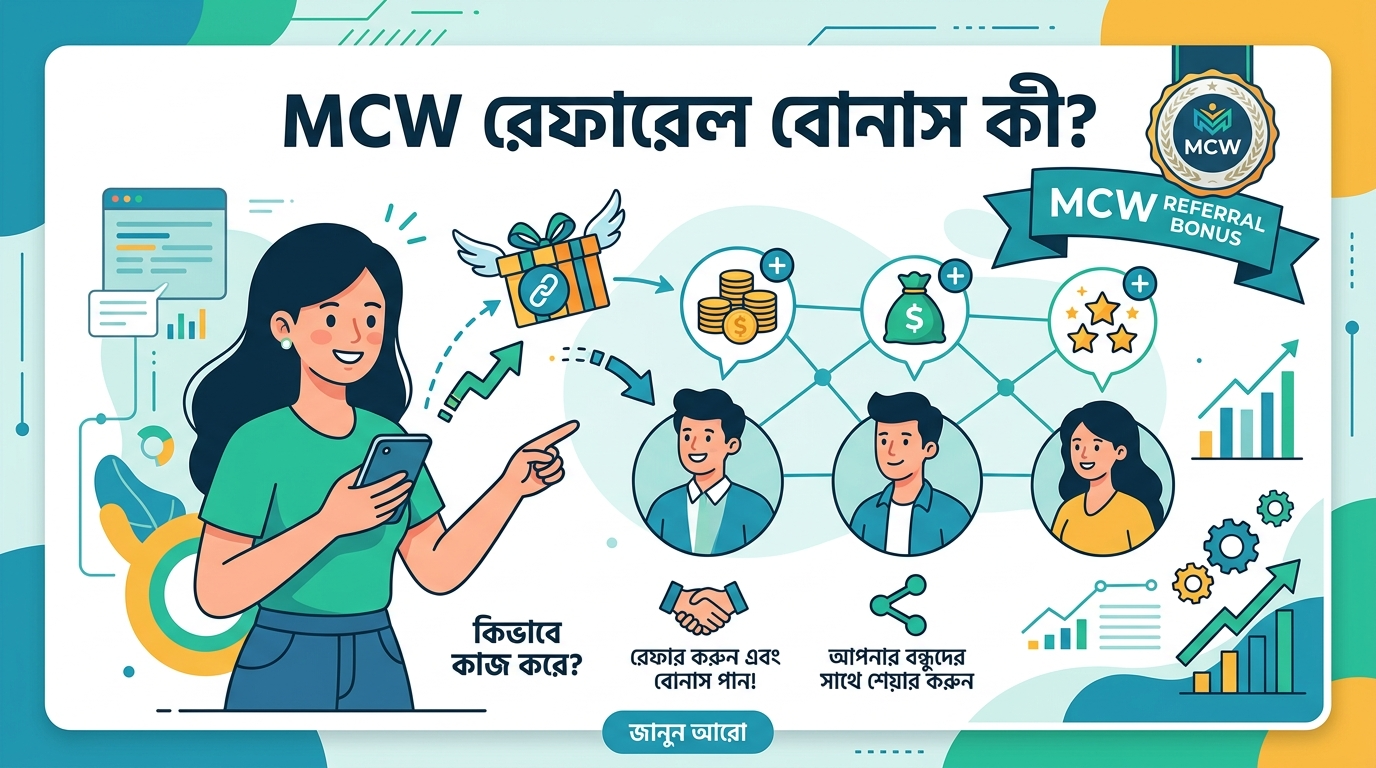 MCW এর বর্তমান রেফারেল অফারগুলো