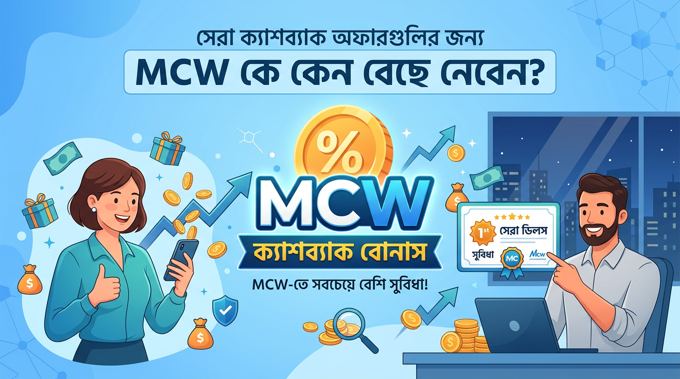সেরা ক্যাশব্যাক অফারগুলির জন্য MCW কে কেন বেছে নেবেন?