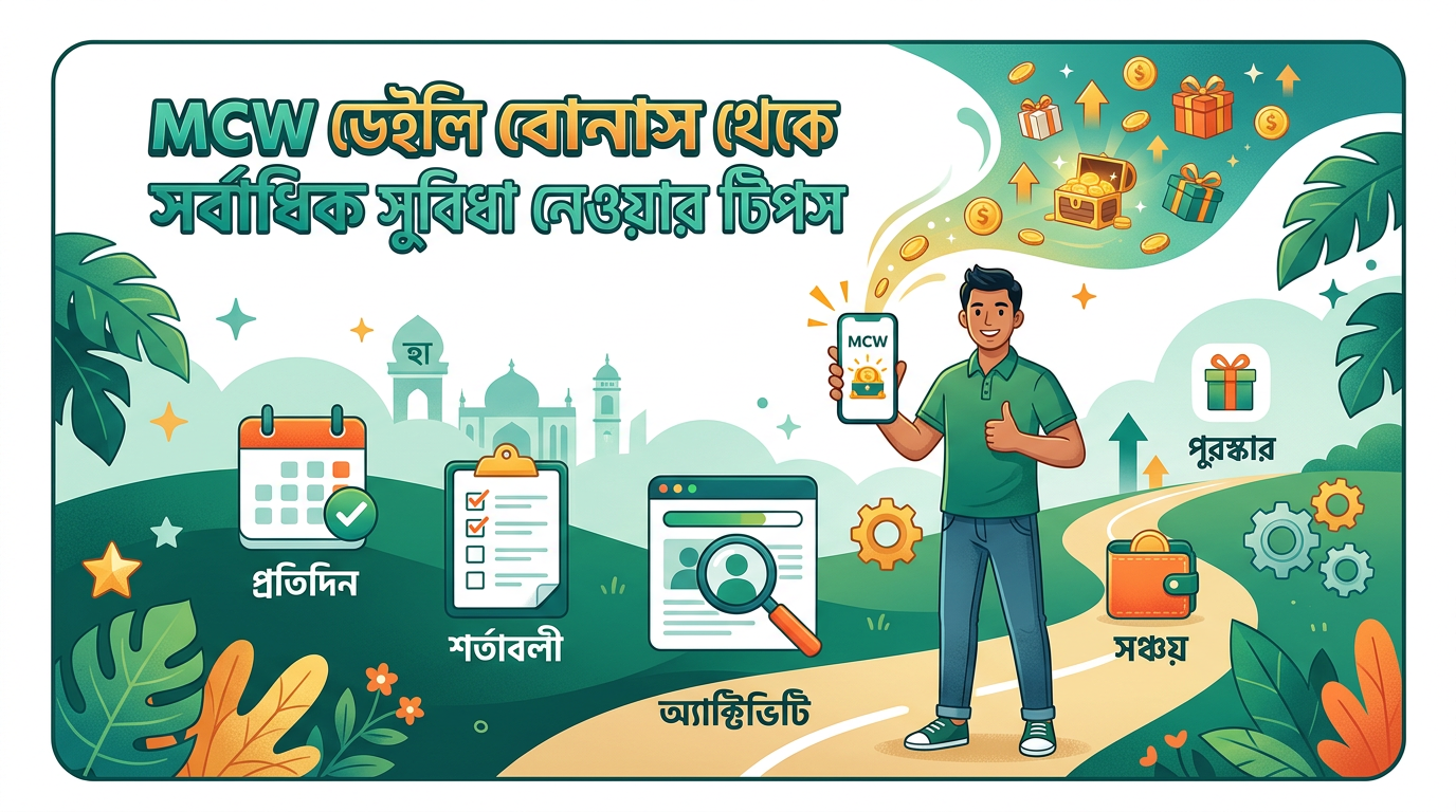 MCW daily bonus Bangladesh: সর্বাধিক সুবিধা নেওয়ার টিপস