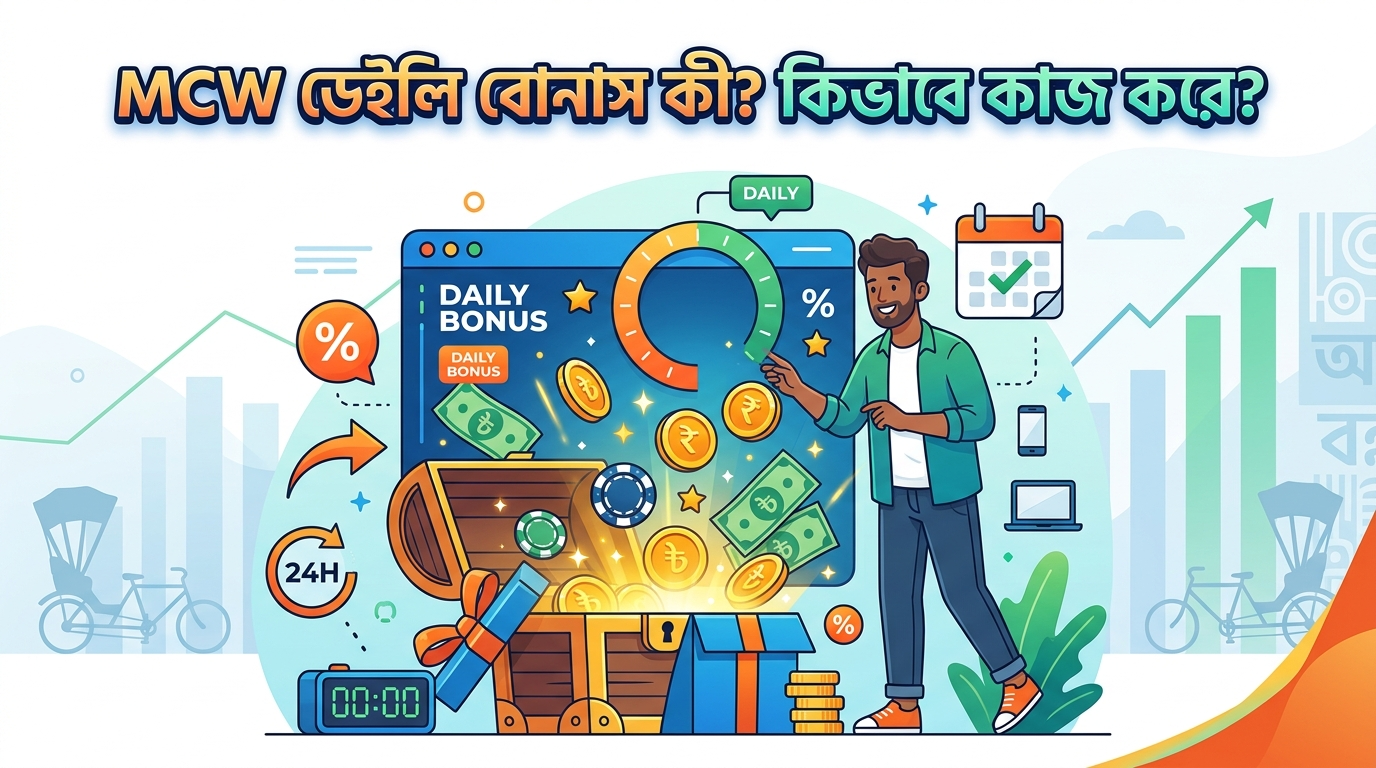 MCW daily bonus Bangladesh দাবি করার নিয়মাবলী